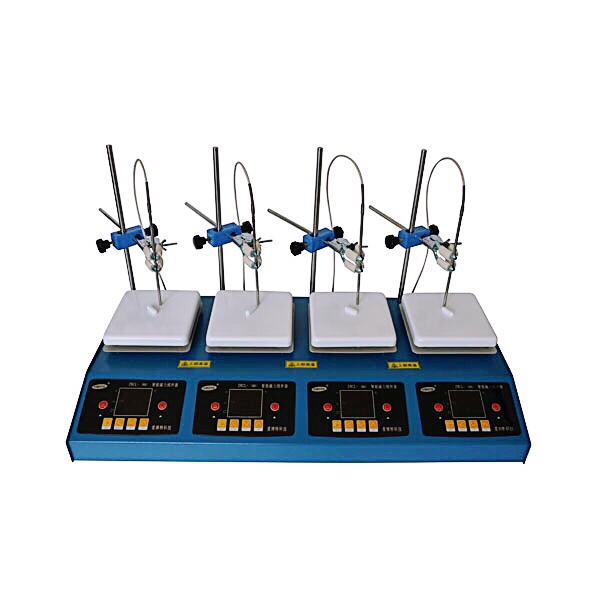 ZNCL-16-F4型 四聯(lián)數(shù)顯磁力（加熱板）攪拌器